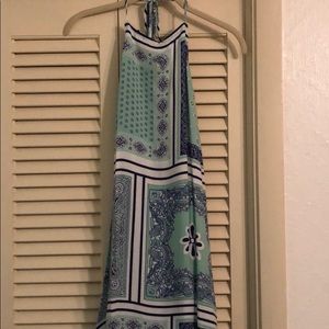 Backless Halter Dress